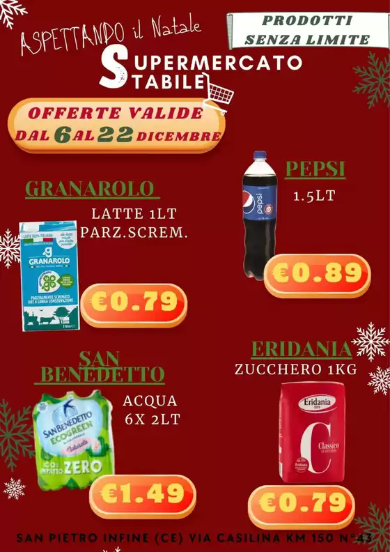 Volantino Supermercati Stabile a Gioiosa Ionica | Aspettando il natale | 2025-12-09T00:00:00.000Z - 2025-12-22T00:00:00.000Z