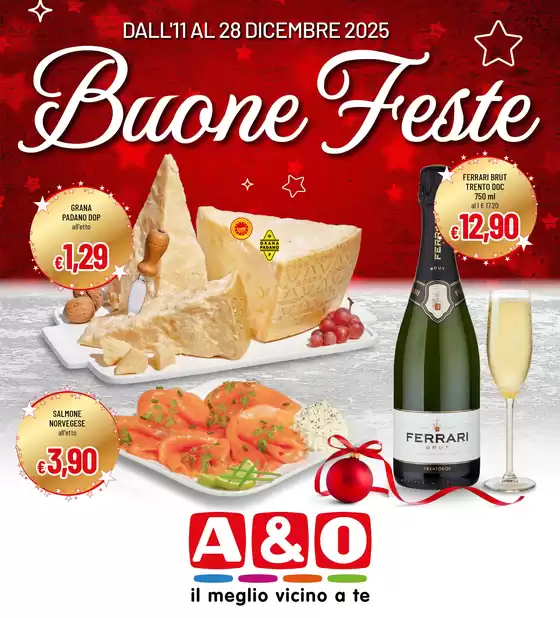 Volantino A&O | FAMILA NATALE | 2025-12-11T00:00:00.000Z - 2025-12-28T00:00:00.000Z
