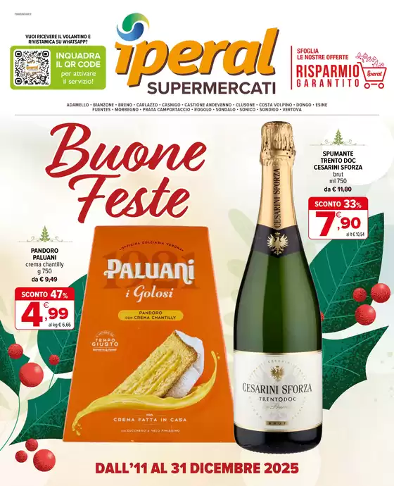 Volantino Iperal | Buone Feste | 2025-12-11T00:00:00.000Z - 2025-12-31T00:00:00.000Z