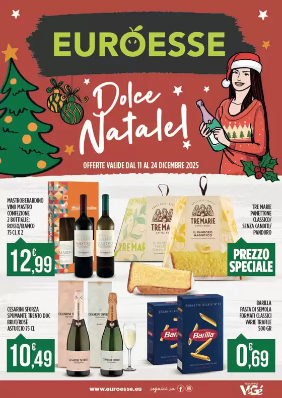 Volantino Euroesse a Statte | Dolce natale | 2025-11-11T00:00:00.000Z - 2025-12-24T00:00:00.000Z