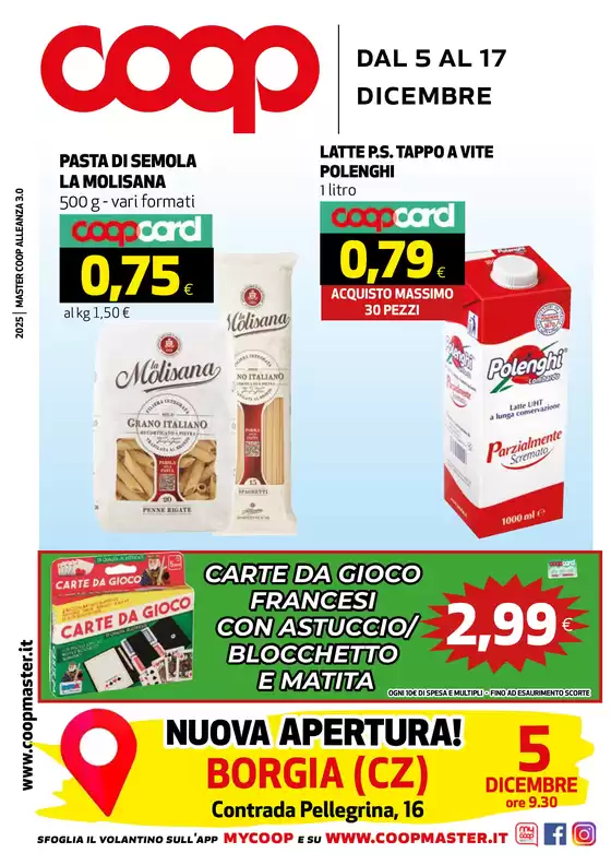 Volantino Coop a Statte | dal 5 al 17 DICEMBRE | 2025-12-05T00:00:00.000Z - 2025-12-17T00:00:00.000Z