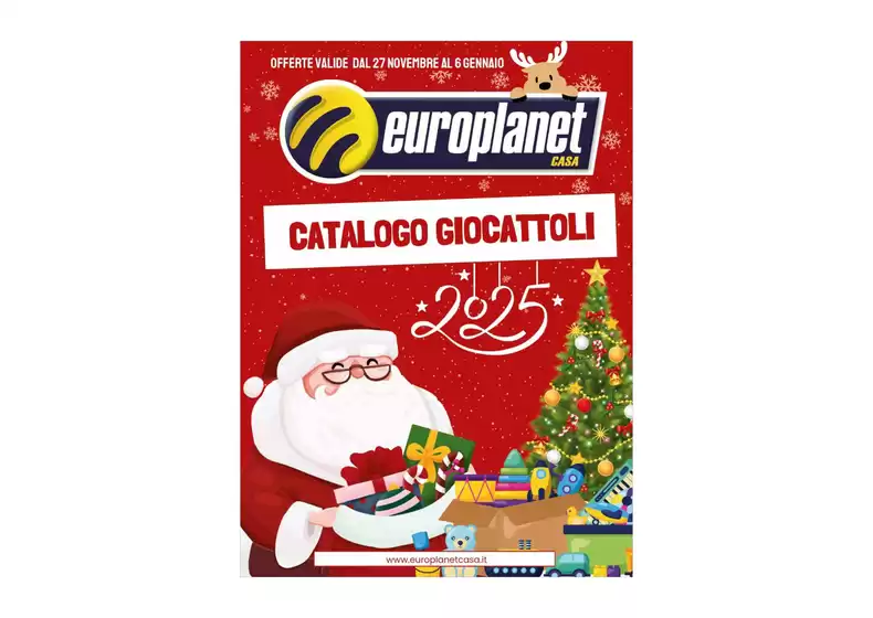 Volantino Europlanet Casa a Venezia | Catalogo giocattoli 2025 | 2025-12-10T00:00:00.000Z - 2026-01-06T00:00:00.000Z