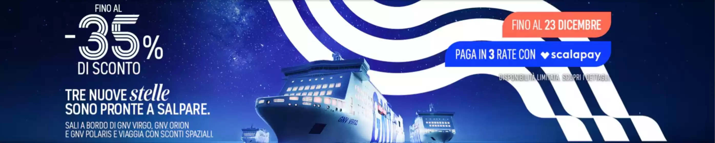 Volantino GNV | Fino al -35% di sconto | 2025-12-10T00:00:00.000Z - 2025-12-23T00:00:00.000Z