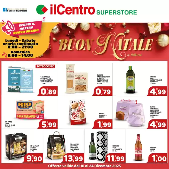 Volantino Il Centro Superstore a Cremona | Buon Natale a tutti voi | 2025-12-10T00:00:00.000Z - 2025-12-24T00:00:00.000Z