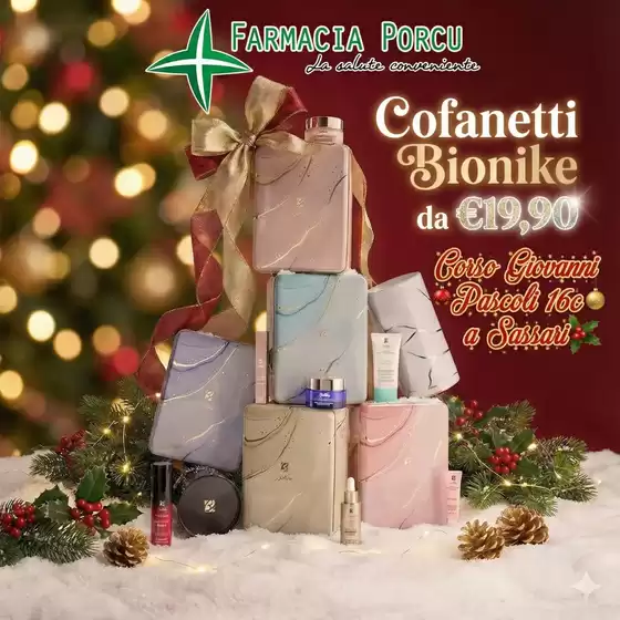 Volantino Farmacia Porcu a Alezio | Offerte | 2025-12-11T00:00:00.000Z - 2025-12-31T00:00:00.000Z