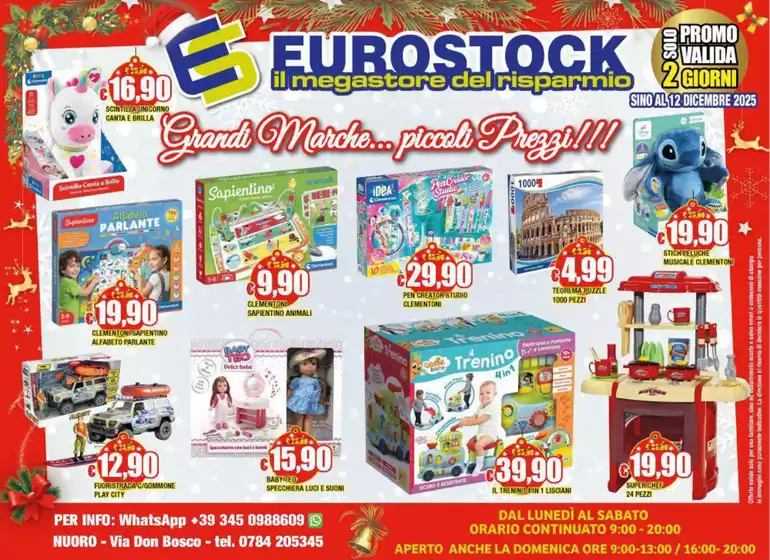 Volantino Eurostock a Calvizzano | Sino al 12 dicembre 2025 | 2025-12-11T00:00:00.000Z - 2025-12-12T00:00:00.000Z