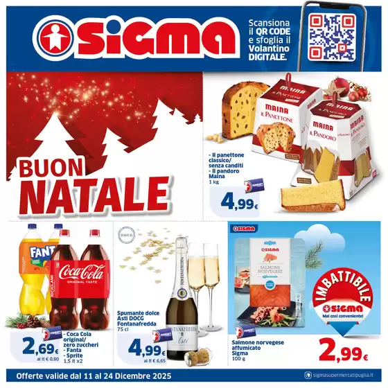 Volantino Sigma a Telese Terme | Buon natale | 2025-12-11T00:00:00.000Z - 2025-12-24T00:00:00.000Z