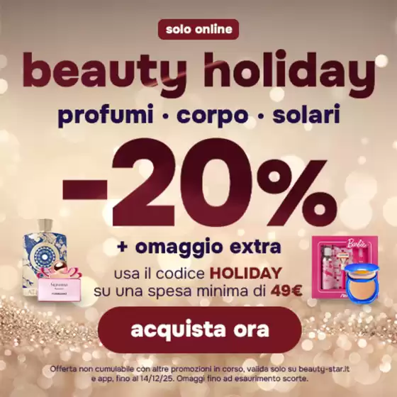 Volantino Beauty Star a Tresivio | Beauty holiday | 2025-12-11T00:00:00.000Z - 2025-12-14T00:00:00.000Z