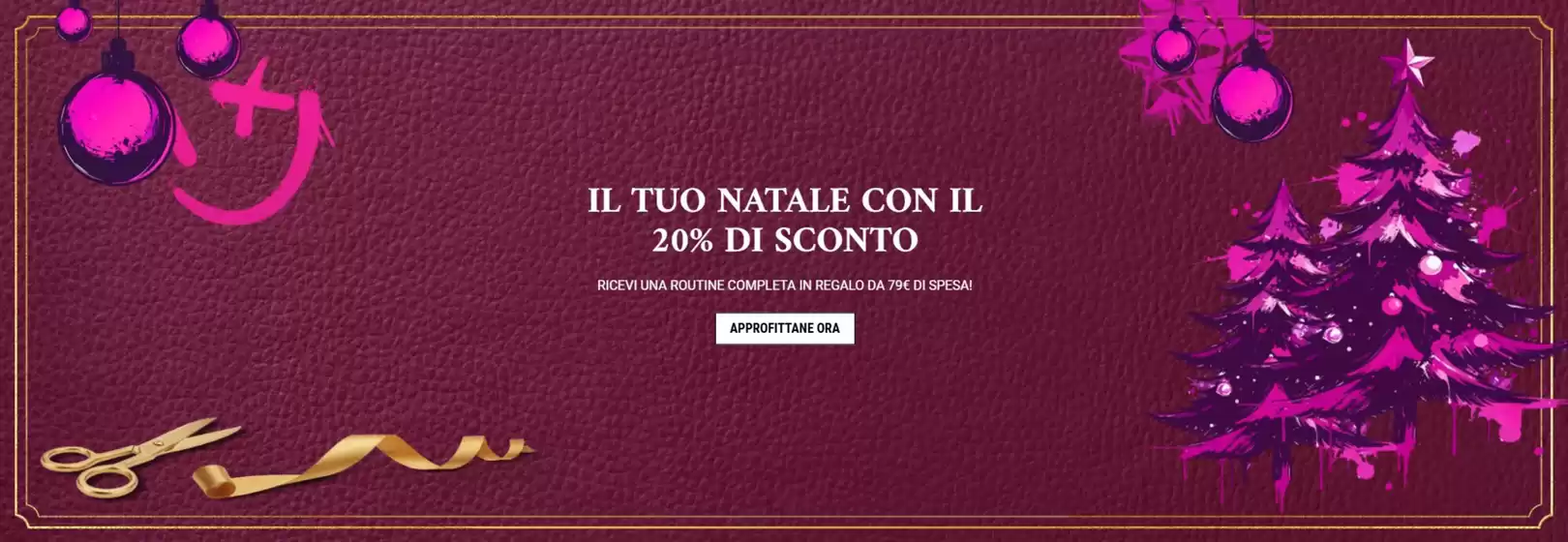Volantino Kiehls | Il tuo natale con il 20% di sconto | 2025-12-11T00:00:00.000Z - 2025-12-31T00:00:00.000Z