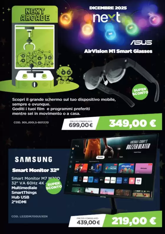 Volantino Next a Udine (Udine) | Offerte esclusive | 2025-12-11T00:00:00.000Z - 2025-12-31T00:00:00.000Z