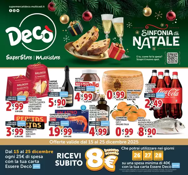 Volantino Decò a Treviso | Sinfonia di Natale | 2025-12-15T00:00:00.000Z - 2025-12-25T00:00:00.000Z