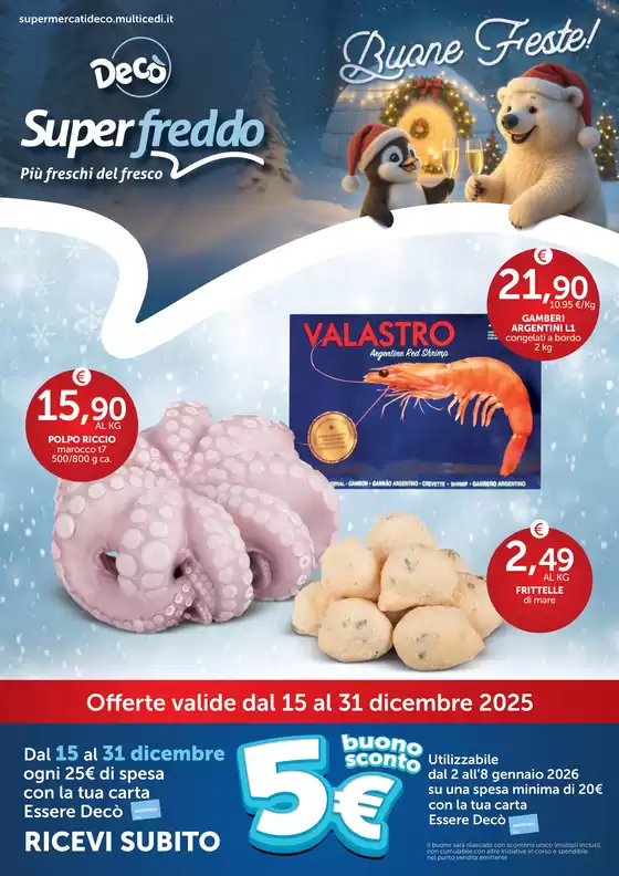 Volantino Decò a Briaglia | Buone Feste! | 2025-12-15T00:00:00.000Z - 2025-12-31T00:00:00.000Z