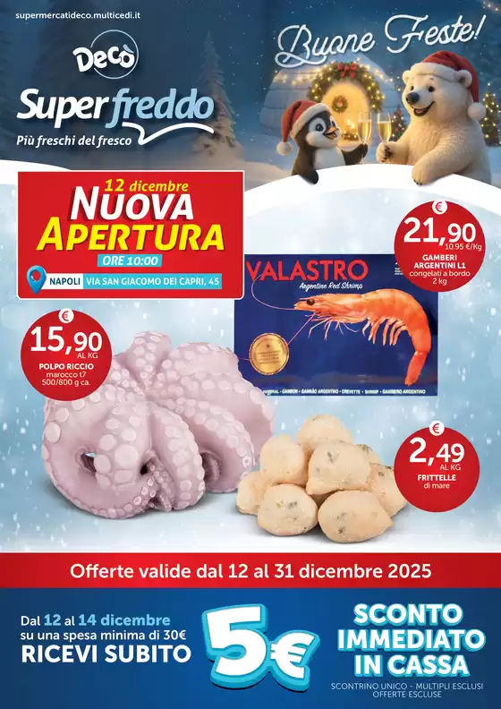 Volantino Decò | Buone Feste! | 2025-12-12T00:00:00.000Z - 2025-12-31T00:00:00.000Z