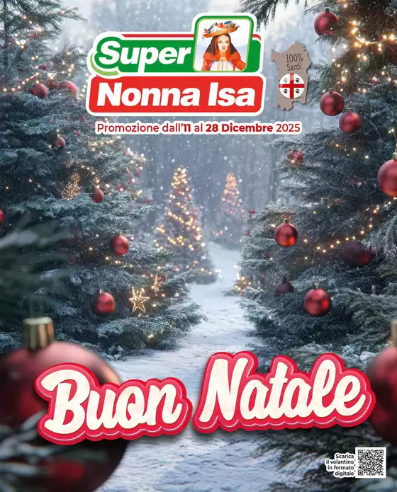 Volantino Nonna Isa | Buon Natale | 2025-12-11T00:00:00.000Z - 2025-12-28T00:00:00.000Z