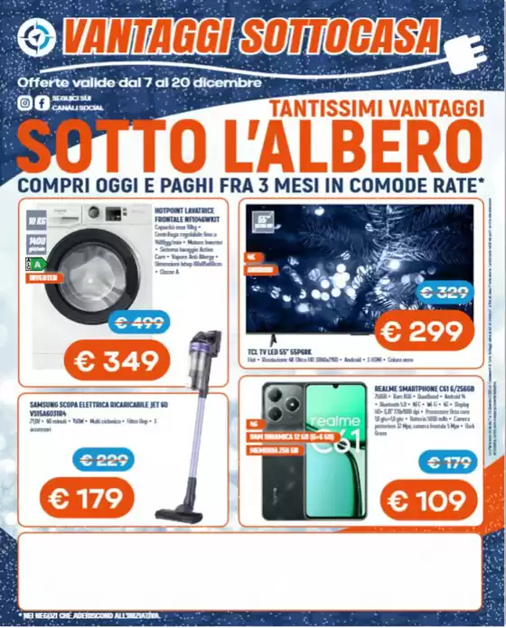 Volantino Agosti a Taranto | Tantissimi vantaggi sotto l'albero | 2025-12-11T00:00:00.000Z - 2025-12-20T00:00:00.000Z