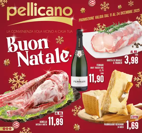 Volantino Pellicano a San Francesco al Campo | Buon Natale | 2025-12-11T00:00:00.000Z - 2025-12-24T00:00:00.000Z