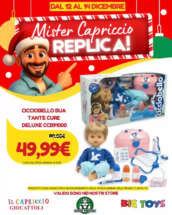 Volantino il Capriccio Giocattoli a Gorizia | il Capriccio Giocattoli | 2025-12-12T00:00:00.000Z - 2025-12-12T00:00:00.000Z