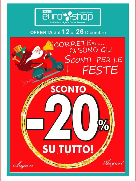 Volantino a Catania | Sconto -20% su tutto! | 2025-12-12T00:00:00.000Z - 2025-12-26T00:00:00.000Z