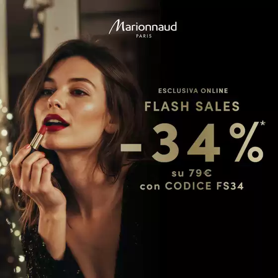 Volantino Marionnaud a Catania | Flash Sales -34% | 2025-12-12T00:00:00.000Z - 2025-12-21T00:00:00.000Z