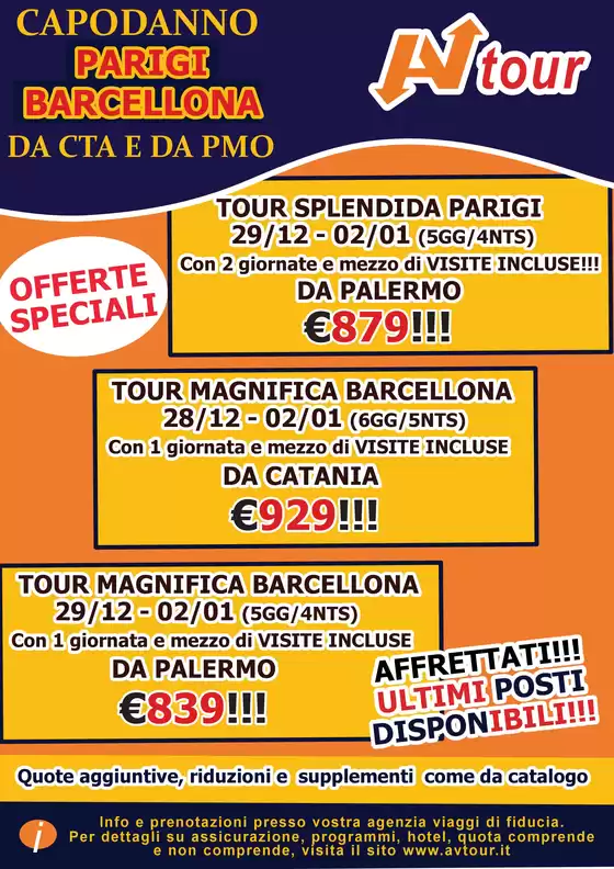 Volantino Av Tour a Umbertide | Offerte speciali | 2025-12-28T00:00:00.000Z - 2026-02-01T00:00:00.000Z