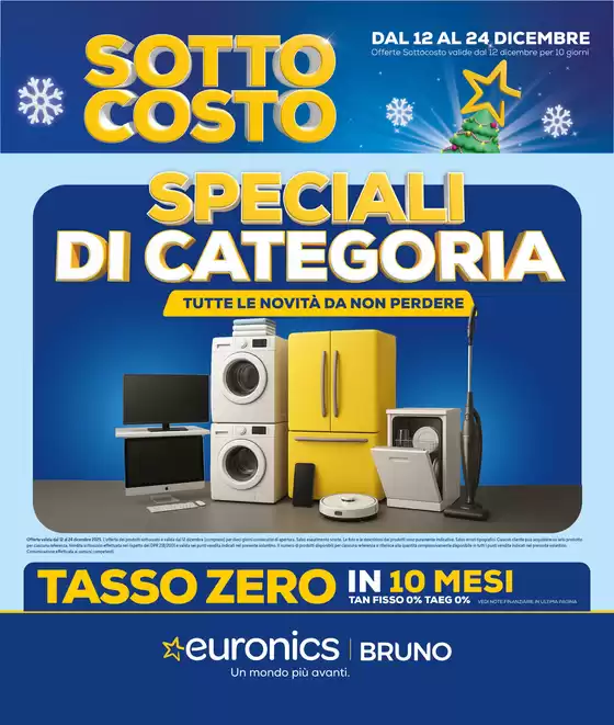 Volantino Euronics a Pontedera | SOTTOCOSTO SPECIALI | 2025-12-12T00:00:00.000Z - 2025-12-24T00:00:00.000Z