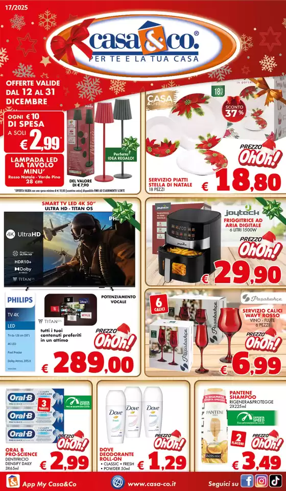 Volantino Casa & Co a Cassina de' Pecchi | Offerte Casa & Co | 2025-12-12T00:00:00.000Z - 2025-12-31T00:00:00.000Z
