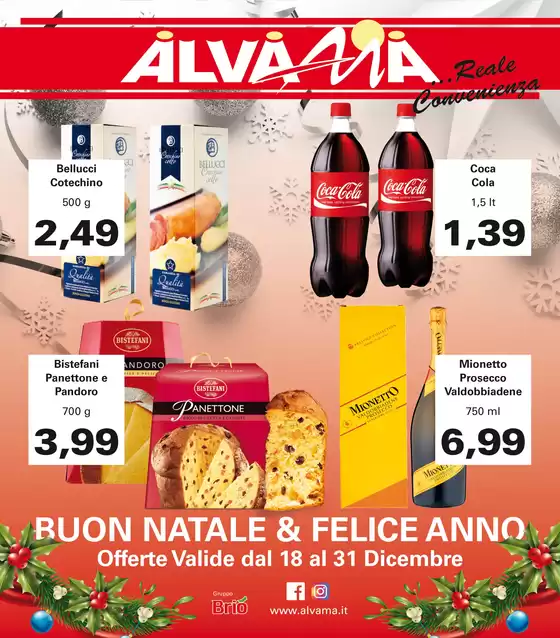 Volantino Alvama | Buon natale & Felice anno | 2025-12-18T00:00:00.000Z - 2025-12-31T00:00:00.000Z
