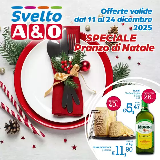 Volantino A&O | Speciale pranzo di natale | 2025-12-11T00:00:00.000Z - 2025-12-24T00:00:00.000Z