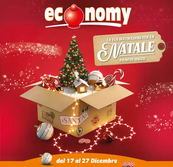 Volantino Economy a Castelfranco Emilia | La tua destinazione per un Natale pieno di magia! | 2025-12-17T00:00:00.000Z - 2025-12-27T00:00:00.000Z