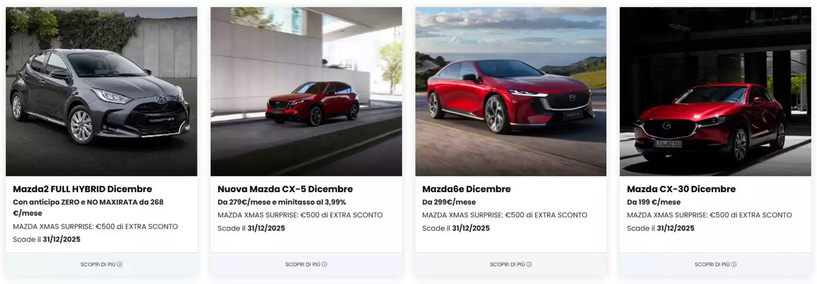 Volantino Gruppovis a Lecco | Mazda xmas surprise | 2025-12-12T00:00:00.000Z - 2025-12-31T00:00:00.000Z