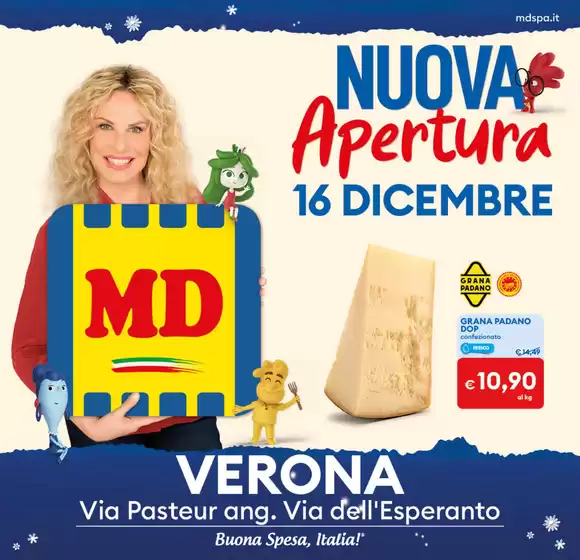 Volantino MD a Bari | Apertura Verona | 2025-12-16T00:00:00.000Z - 2025-12-31T00:00:00.000Z