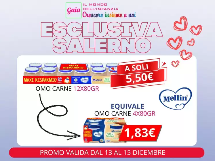 Volantino Sanitaria Gaia a Domodossola | Esclusiva salerno | 2025-12-15T00:00:00.000Z - 2025-12-15T00:00:00.000Z