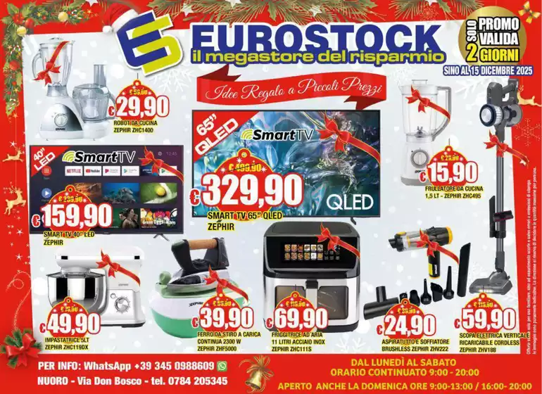 Volantino Eurostock a Casale Monferrato | Sino al 15 dicembre 2025 | 2025-12-15T00:00:00.000Z - 2025-12-15T00:00:00.000Z