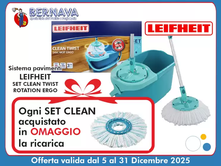Volantino Bernava a Casale Monferrato | Le migliori offerte per tutti i clienti | 2025-12-05T00:00:00.000Z - 2025-12-31T00:00:00.000Z