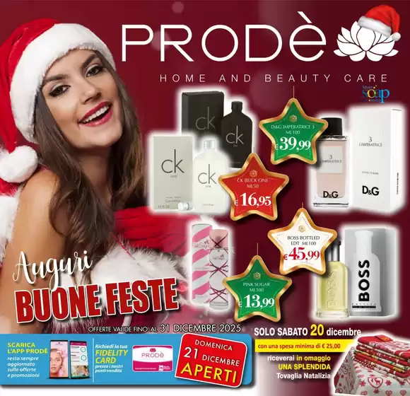 Volantino Negozi Prode a Casale Monferrato | Auguri Buone Feste | 2025-12-15T00:00:00.000Z - 2025-12-31T00:00:00.000Z