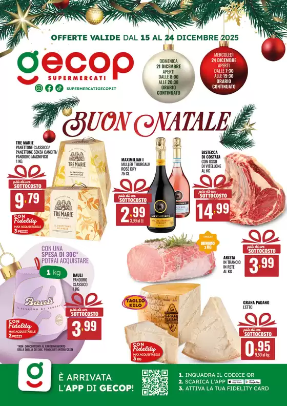 Volantino Gecop a Cesena | Buone Natale | 2025-12-15T00:00:00.000Z - 2025-12-24T00:00:00.000Z