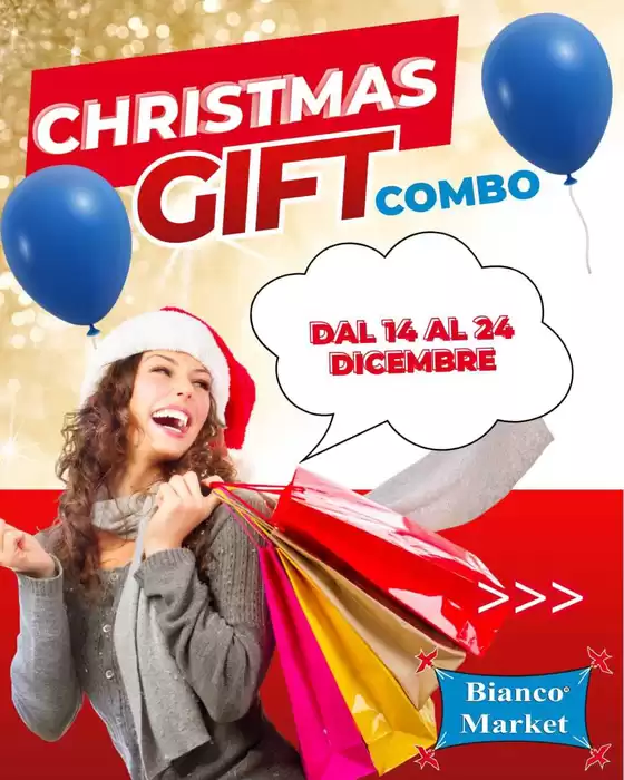 Volantino Bianco Market a Casale Monferrato | Christmas gift combo | 2025-12-14T00:00:00.000Z - 2025-12-24T00:00:00.000Z