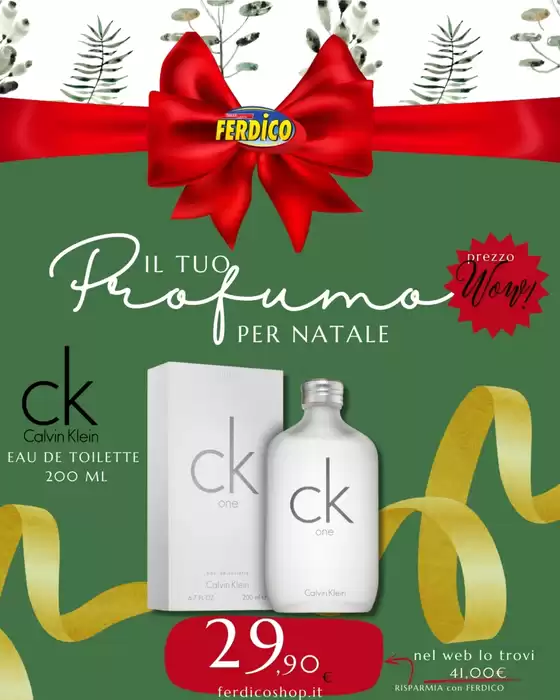 Volantino Ferdico a Casale Monferrato | Il tuo profumo per natale | 2025-12-01T00:00:00.000Z - 2025-12-31T00:00:00.000Z