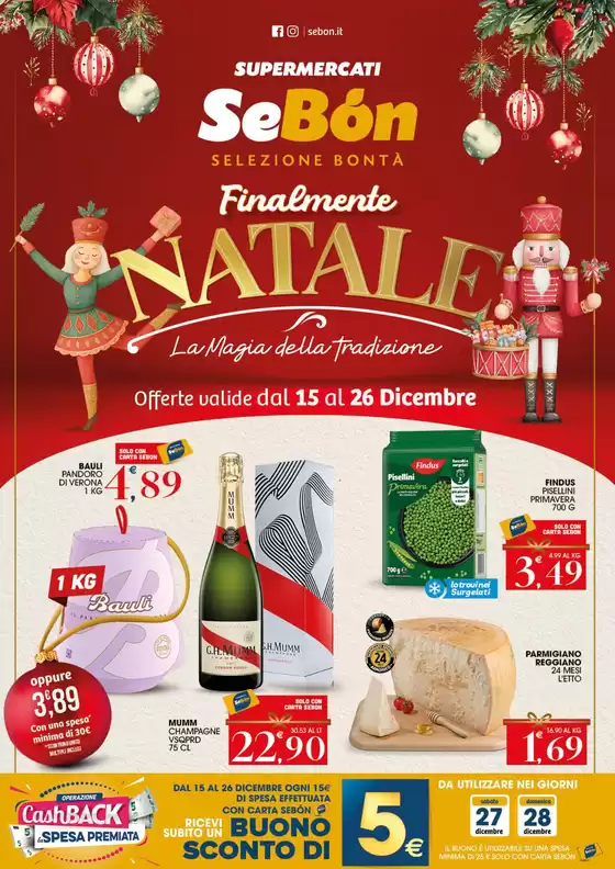 Volantino SeBón a Vibo Valentia | Finalmente Natale | 2025-12-15T00:00:00.000Z - 2025-12-26T00:00:00.000Z