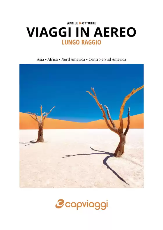Volantino Capviaggi a Valenza | Catalo aereo lungo raggio 2026 | 2025-12-15T00:00:00.000Z - 2026-12-31T00:00:00.000Z