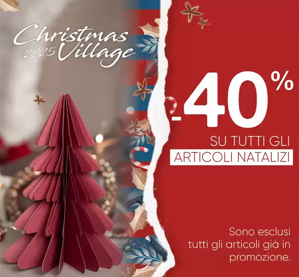 Volantino Bricocity a Gela | Christmas village 2025 | 2025-12-15T00:00:00.000Z - 2025-12-31T00:00:00.000Z