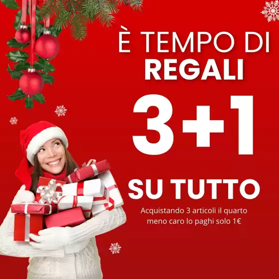 Volantino Garpell a La Spezia | E tempo di regali 3+1 su tutto | 2025-12-15T00:00:00.000Z - 2025-12-24T00:00:00.000Z