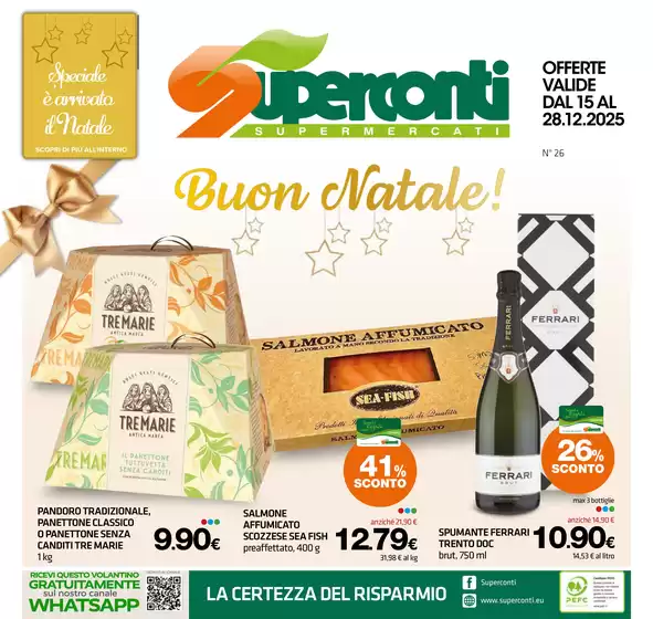 Volantino Superconti a Formia | Buon natale | 2025-12-15T00:00:00.000Z - 2025-12-28T00:00:00.000Z
