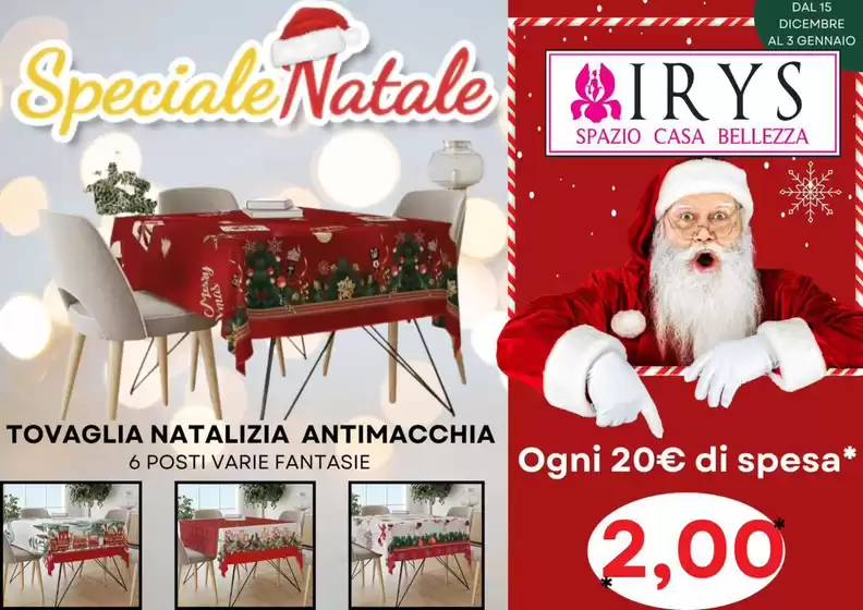 Volantino Irys a Andora | Speciale Natale | 2025-12-16T00:00:00.000Z - 2026-01-03T00:00:00.000Z