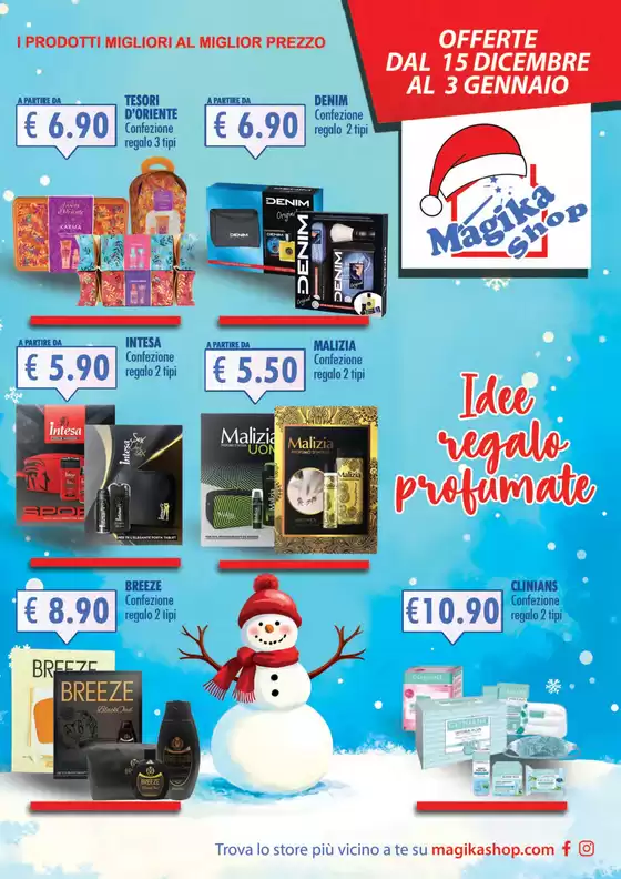 Volantino Magika Shop a Prato | Idee regalo profumate | 2025-12-15T00:00:00.000Z - 2026-01-03T00:00:00.000Z