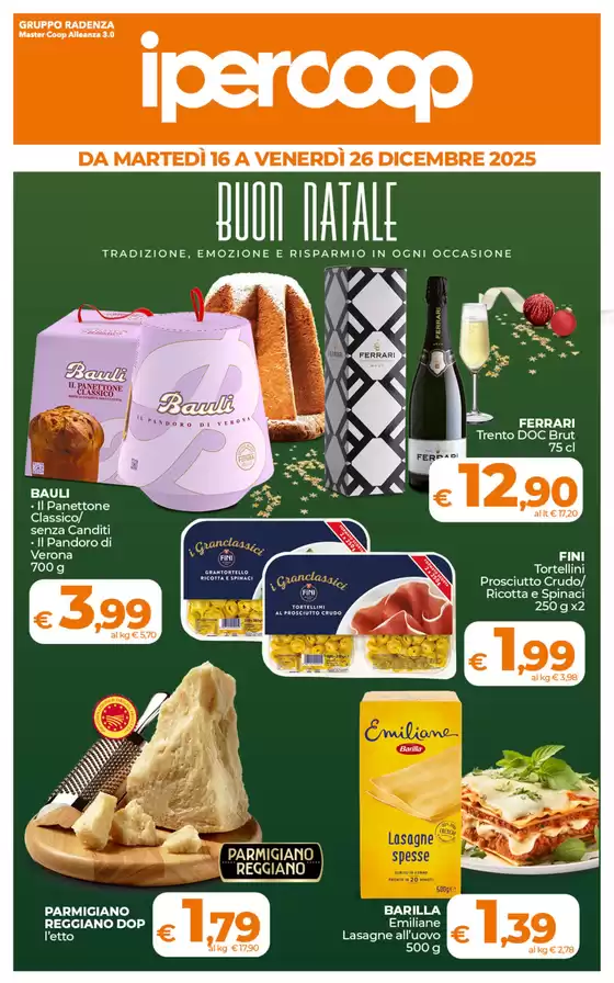 Volantino Ipercoop | Buon natale | 2025-12-16T00:00:00.000Z - 2025-12-26T00:00:00.000Z