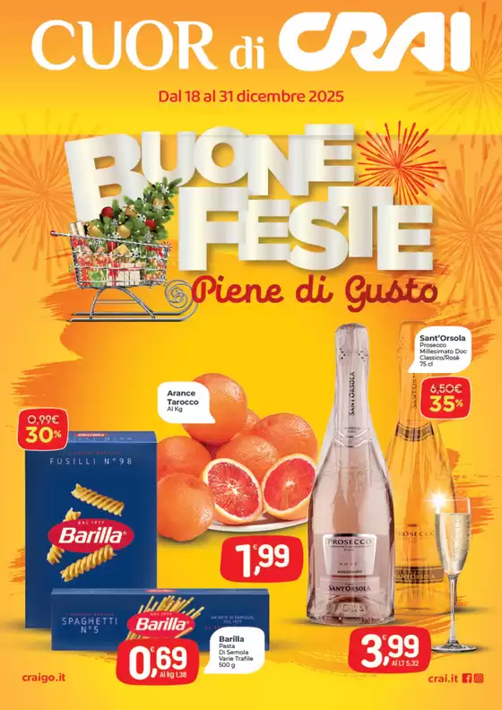 Volantino Crai | Buone feste | 2025-12-18T00:00:00.000Z - 2025-12-31T00:00:00.000Z