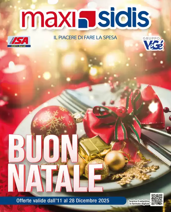 Volantino Sidis a Ovaro | Il piacere di fare la spesa | 2025-12-16T00:00:00.000Z - 2025-12-28T00:00:00.000Z