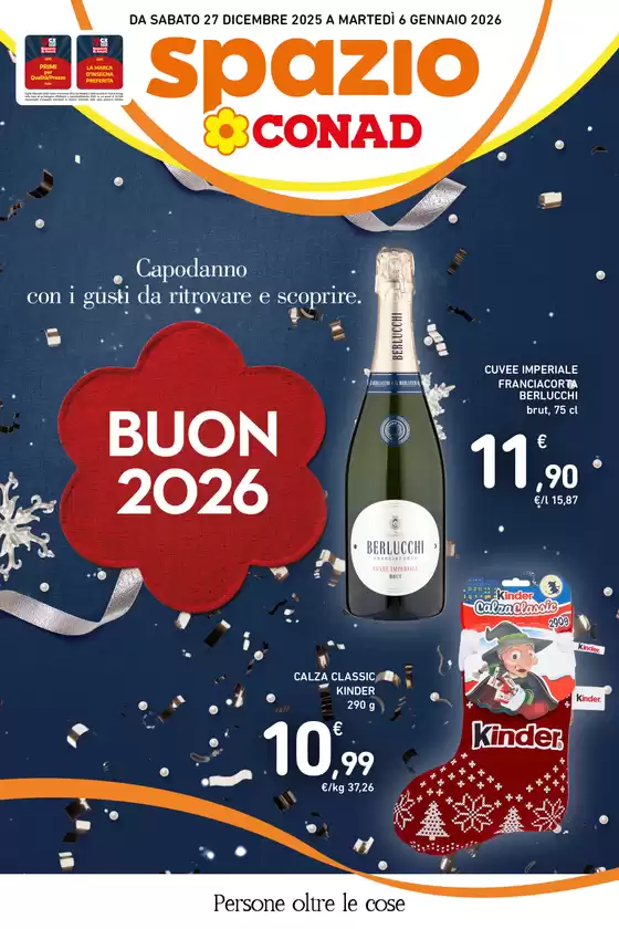 Volantino Spazio Conad a Taranto | Offerte Spazio Conad: Buon 2026 | 2025-12-27T00:00:00.000Z - 2026-01-06T00:00:00.000Z