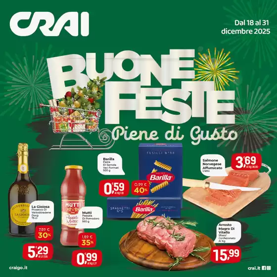 Volantino Crai | Un natale piu buono | 2025-12-18T00:00:00.000Z - 2025-12-31T00:00:00.000Z